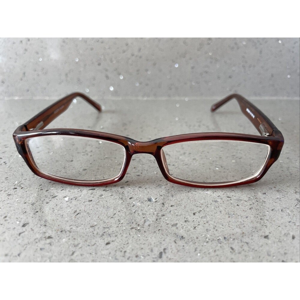 Modern Optical PLASMA BROWN 51-16-140 Plastic Full Rim Eyeglasses Frames ONLY